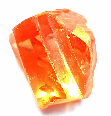 700 克拉柬埔寨未切割粗糙天然橙色锆石认证散装宝石 — 第 1/4 张图片