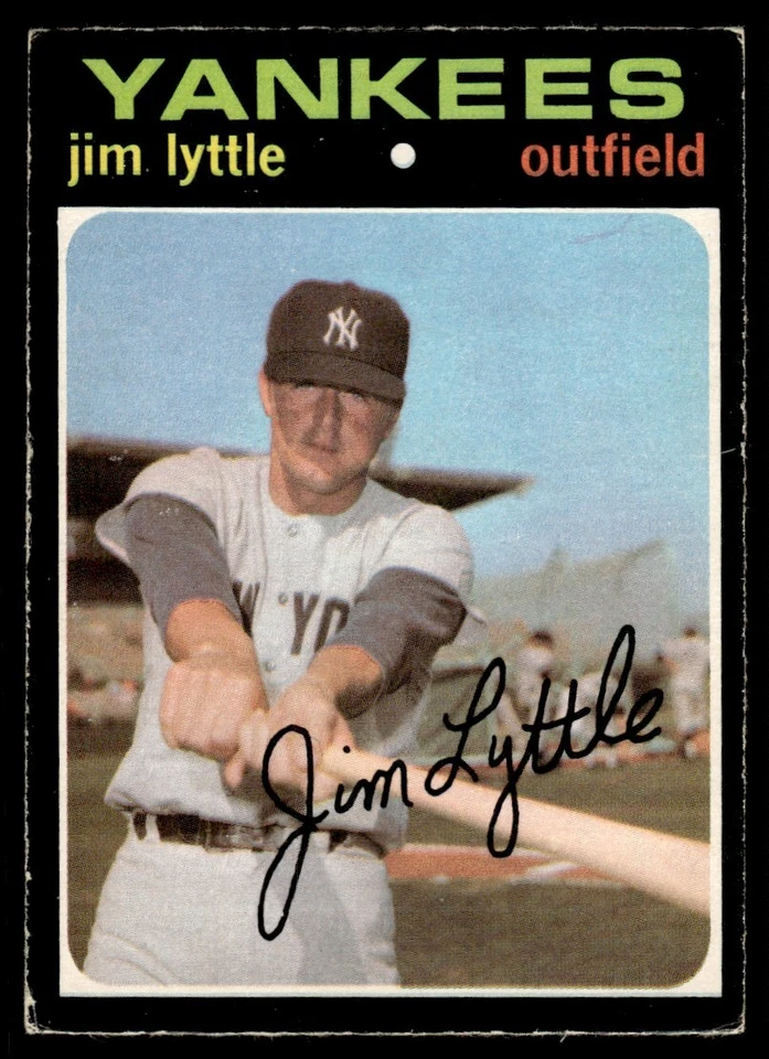 1971 O-Pee-Chee Jim Lyttle New York Yankees #234 R206 - Image 1 of 2