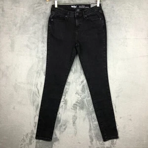 Mossimo Curvy Skinny Denim Stretch Size 2 Regular Black Mid Rise 31" Inseam - Picture 1 of 23
