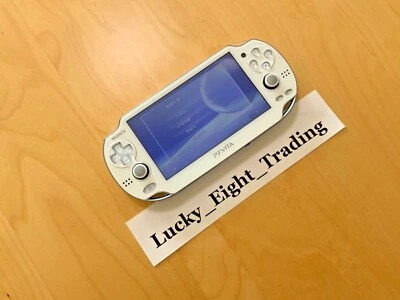 Consola PS Vita Crystal White PCH 1000 ZA02 solo PSV Fat [H] Foto 1 de 4