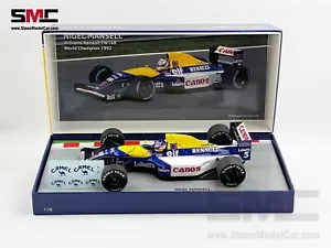 Williams Renault F1 FW14B #5 Nigel Mansell 1992 World Champion 1:18 MINICHAMPS - Picture 1 of 12