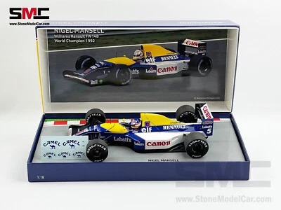 Williams Renault F1 FW14B #5 Nigel Mansell 1992 World Champion 1:18 MINICHAMPS - Image 1 of 4