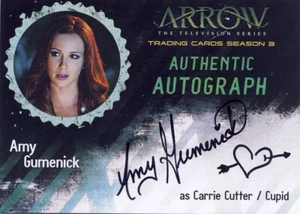 2017 Arrow Season 3 Autograph Gumenick Arrow through heart - Picture 1 of 1