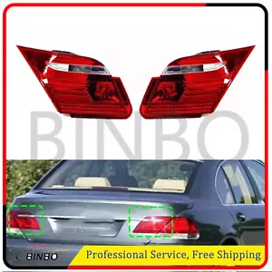 Pair For 2005-2008 BMW E65 E65 7-Series 745i 750Li LH & RH Rear Inner Tail Light - Picture 1 of 6