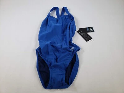 Speedo Womens Swimsuit One Piece Prolt Super Pro Solid Adult Team Blue Size 8/34 - Image 1 of 4