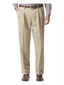 Dockers Men's Relaxed Fit Signature Khaki Cotton Stretch Pants, Cloud, 33W x 30L - Bild 1 von 2