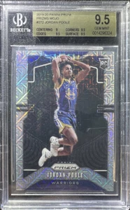 Jordan Poole 2019-20 Panini Prizm Mojo RC Rookie #272 /25 BGS 9.5 Gem Mint! - Picture 1 of 2