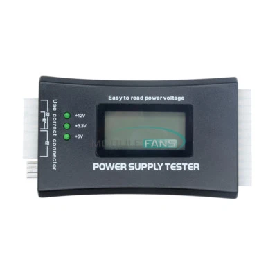 Digital LCD PC Computer PC Netzteil Tester 20/24 Pin SATA HDD Tester - Bild 1 von 4