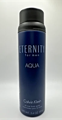 Spray para todo el cuerpo Eternity Aqua para hombre Calvin Klein 5,4 oz nuevo en lata Foto 1 de 2