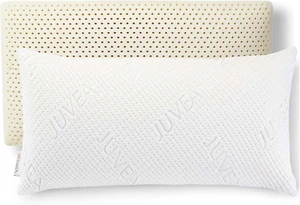 Essential™ Low-Profile — Talalay Latex Pillows with Natural Cotton Cover - Breat - Picture 1 of 7