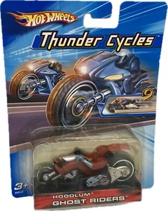Hot Wheels Thunder Cycles Red Hoodlum Ghost Riders #1937 - Imagen 1 de 7
