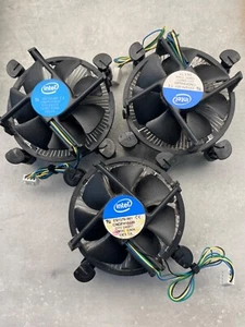 Intel LGA 1150 / 1151 / 1155 / 1156 / 1200 CPU Cooler Fan & Heatsink Job-lot X3 - Afbeelding 1 van 2