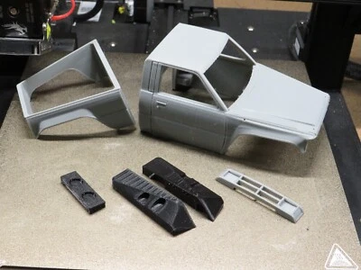 corpo rígido Yota comprimido scx24, corpo impresso em 3D para rastreadores de controle remoto scx24 *forma de kit* - Imagem 1 de 4