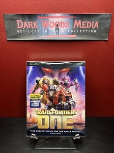 Transformers One (4K UHD+Blu-ray+Digital+***MINT***Slipcover) Factory Sealed - Picture 1 of 8