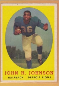 1958 Topps Football Johnson #75 Lions Vgex *79909 - Imagen 1 de 1