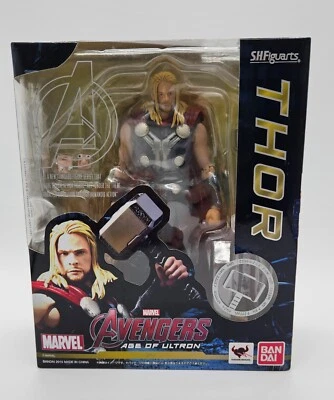 Figura de acción S.H.Figuarts MARVEL VENGADORES ERA DE ULTRON THOR BANDAI Foto 1 de 4