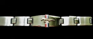 Ford Mustang Stainless Steel Bracelet - Bild 1 von 1