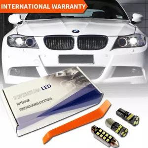 BMW 3 Series E90 Full Premium LED Interior SMD Bulbs White Error Free Canbus - Picture 1 of 12