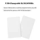 10 X UID Card 13.56MHz Block 0 Sector Writable IC Cards Clone Changeable KeS T-❤