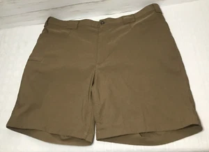 Duluth Trading Size 42 Mens FLEX DRY ON THE FLY 9" Cargo Shorts BROWN 84532 - Picture 1 of 11
