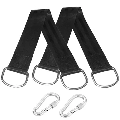 Tree Swing Straps  Kit with Carabiners Storage Bag  Swing C9Z1 - Image 1 of 4