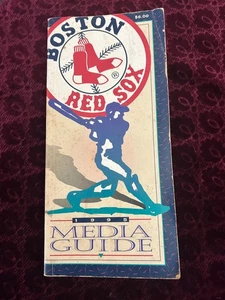 VINTAGE 1995 Boston Red Sox MLB Baseball Media GUIDE VG+/EXC- - Picture 1 of 3