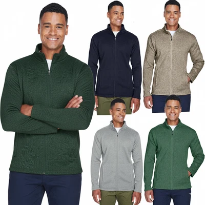 Devon & Jones Hombres Bristol Cremallera Completa Suéter Polar Invierno Chaqueta Top DG793 Foto 1 de 4