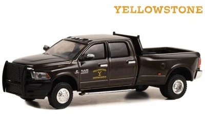 RAM 3500 Laramie Dually - TV Series Yellowstone - 2017 - brown - Greenlight 1:64