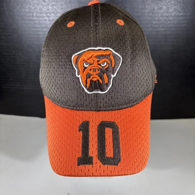 CLEVELAND BROWNS dog logo #10 Brady Quinn youth football hat Reebok cap QB Rare! - Image 1 of 4