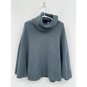 Kid's Cullen Turtleneck 100% Cashmere Sweater Sage Green Size M/L - Picture 1 of 5