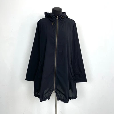 OSKA Black Full Zip Jacket Women’s Size 2 Minimalist Design Lightweight - Image 1 of 4