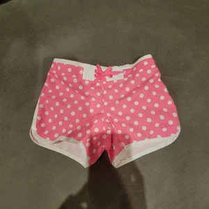OP Swim Beach Pink Polka Dot Cover Shorts Size 6-6X - Picture 1 of 10