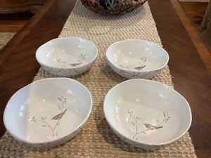 222 Fifth Early Bird Lot of 4 - 6 1/2” Soup or Cereal Bowls EUC - Picture 1 of 3