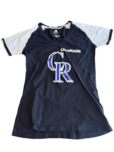 MLB Colorado Rockies Tee Women’s Size Small - Picture 1 of 3