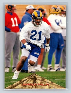 1996 Pinnacle #171 Lawrence Phillips St. Louis Rams Rookie - Bild 1 von 2