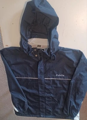 Publix Supermarket XXL Employee Uniform Lightweight Windbreaker Jacket - Image 1 of 4