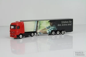 MB Actros MP2 LH 1858 V8 Semitrailer truck “Erleben Sie den Actros neu” 1:87 /U6 - Picture 1 of 1