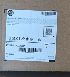 New Sealed 2711P-T19C22D9P SER B PanelView Plus 7 Graphic Terminal Touch Screen - Picture 1 of 1