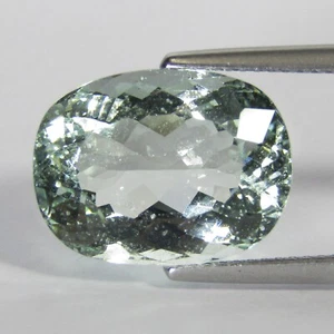 Excelente piedra preciosa de berilo verde natural sin calefacción de 9,52 quilates de 15,5 x 11,7 x 8 mm de corte ovalado - Imagen 1 de 4
