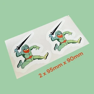 Ghouls N Goblins Classic 1980's Logo Vinyl Sticker Decal Arcade Gaming Machine - Picture 1 of 1