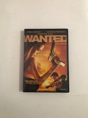 Wanted 2008 - DVD - Excelente Estado, Angelina Jolie, Morgan Freeman, James McAvoy Foto 1 de 2