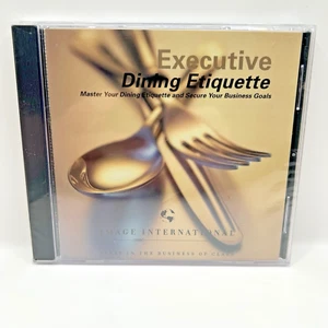 CD-ROM de aprendizaje de etiqueta de comedor ejecutivo 2003 - Imagen 1 de 2