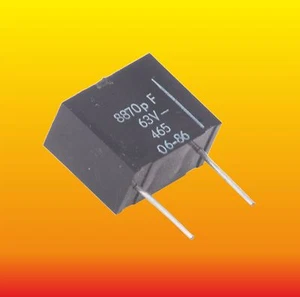 8870 pF 8,87 nF 63 V 1 % LOTE DE 2 CONDENSADORES DE POLIESTIRENO UNITRA MIFLEX KSF-022 - Imagen 1 de 2