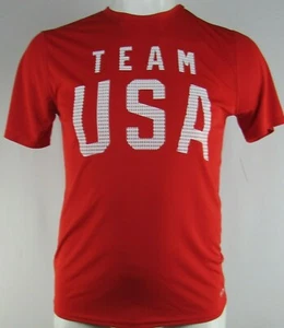 T-shirt rossa manica corta uomo Team USA Olympic - Foto 1 di 7