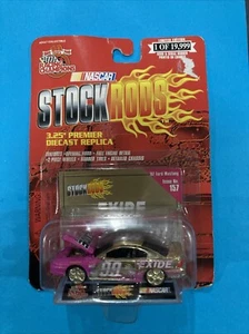 1999 Racing Champions Stock Rods EXIDE Batteries Car & Card Mustang nascar - Picture 1 of 3