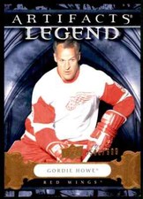 2009-10 UPPER DECK ARTIFACTS GORDIE HOWE DETROIT RED WINGS #134