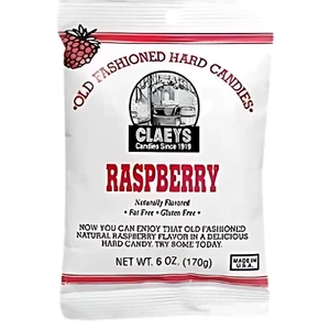 Claeys Frambuesa Caramelos Duros Antiguos, Frambuesa 6 OZ - Imagen 1 de 1