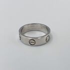 Cartier Love Ring 750wg 6.9g J0331a3cfq