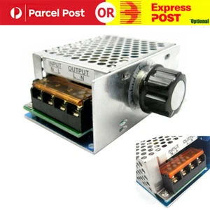 4000W Motor Speed Control Controller 220V AC SCR Variable Voltage Regulator NEW - Picture 1 of 12