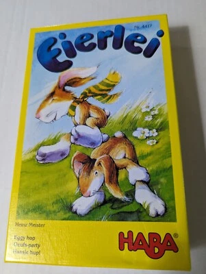 HABA Eierlei (Eggy Hop) Rabbit Game 4+ in VG+++ MINT condition! - Image 1 of 4